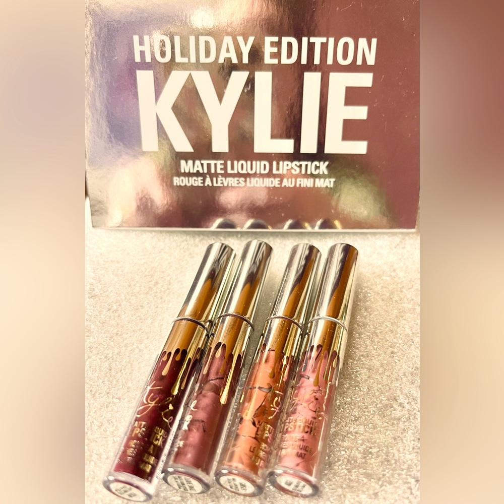 Kylie Holiday Edition Matte Liquid Lipstick 4 shades